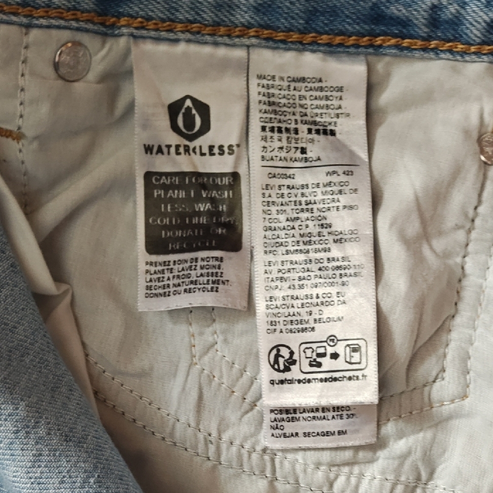 Stylish Light Blue Denim Shorts for Women - Picture 8 of 8